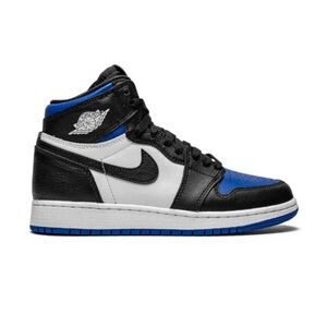 Jordan 1 Retro High Royal Toe; Grade School 5.5 Y Women’s 7